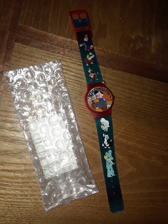 Vintage DISNEY Movie Watch PINOCCHIO Fantasma NOS 1990 s