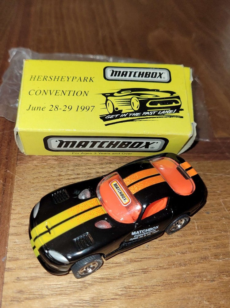 Double Sided Matchbox Car Case, Hand-painted Personalized Toy Car