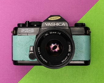 ヤシカ FR II 35 mmフィルムカメラ（レンズ3本付き） - Etsy 日本