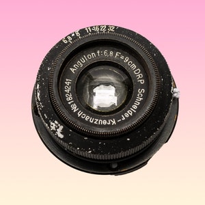 Schneider 90mm F6.8 Angulon Vintage 1943 Tiny Lens With Nice Coverage
