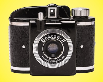 Beacon II 127 Filmkamera: Vintage 1940er Jahre Rollfilm Antike Whitehouse Kamera