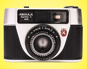 King Regula Sprinty C 300 + 45mm F2.8 Lens, Vintage 35mm Camera - Etsy
