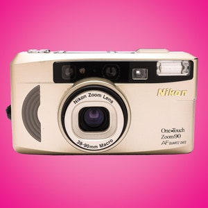 Nikon One Touch Zoom 90 AF QD Point and Shoot 35mm Camera