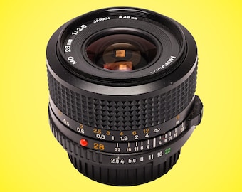 Minolta 28mm F2.8 MD Wide Angle Lens