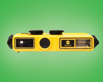 Minolta Weathermatic A 110 Waterproof Camera, Totally Cool 80s!