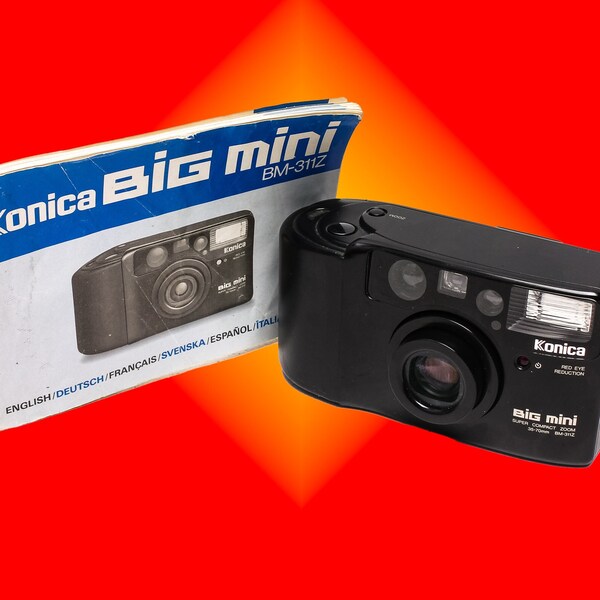 Konica Big Mini BM-311Z 35mm Point & Shoot with 35-70mm Zoom