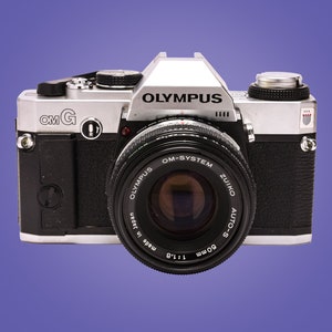 Olympus OMG OM-G 35mm Camera + Olympus Auto-S 50mm F1.8 Lens