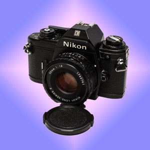 Nikon EM Camera With 50mm F1.8 Series E Lens: A Beautiful