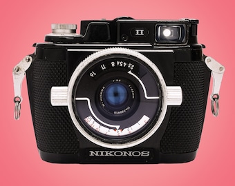 Nikonos II Unterwasserkamera (35 mm): Tauchen Sie bis zu 60 Meter tief!