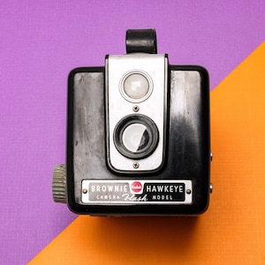 Kodak Brownie Hawkeye Flash Model Camera