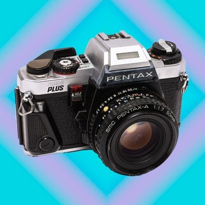Pentax Program Plus Camera With SMC Pentax-A 50mm F1.7 Standard Lens 35mm Film Ready