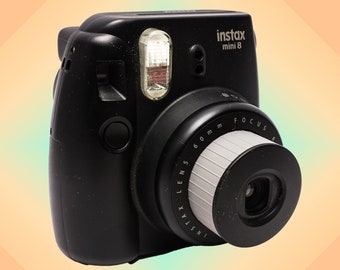 Fujifilm Instax Mini 9 Instant Camera, Ice Blue in Tudak Brand Matching Blue Case with Strap