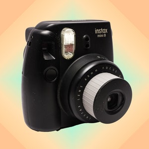 Fujifilm Instax Mini 8 Black Instant Camera