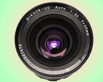 Nikon 28mm F3.5 Nippon Kogaku Auto Nikkor H Wide Angle Lens - Etsy