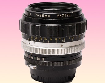 Classic Nikon 85mm F1.8 Non AI Nikkor Version 2: A Fashion Portrait Gem