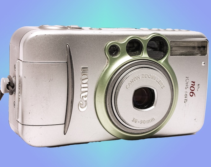 Canon Sure Shot 90u Date 35mm Point and Shoot Camera Etsy