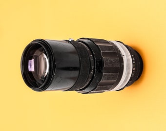 Nikon Nikkor-Q 200mm F4 Tipo 4 Lente Telefoto Nikon Vieja Fina