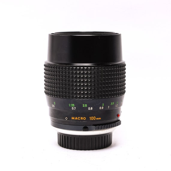 Minolta MC Rokkor-x 100mm F3.5 Macro Beautiful Vintage Heavy Metal