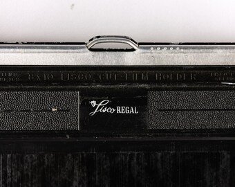 Konvolut von 2 Lisco Regal 8x10 modernen Kunststoff-Planfilmhaltern, bereit für Ihren Film oder Ihr Papier