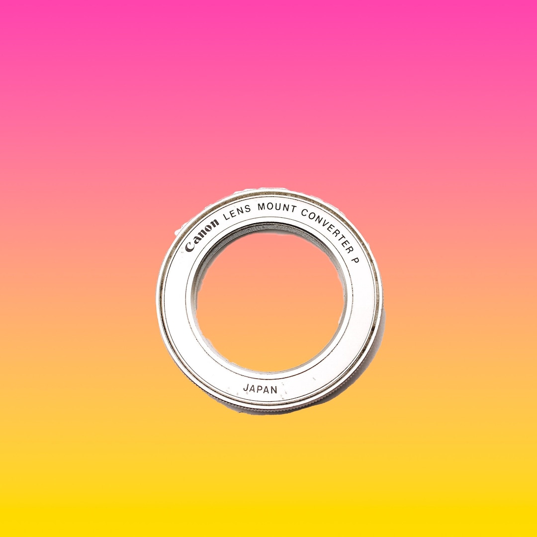 Canon Lens Mount Converter P Canon FD/FL to M42 Adapter Etsy