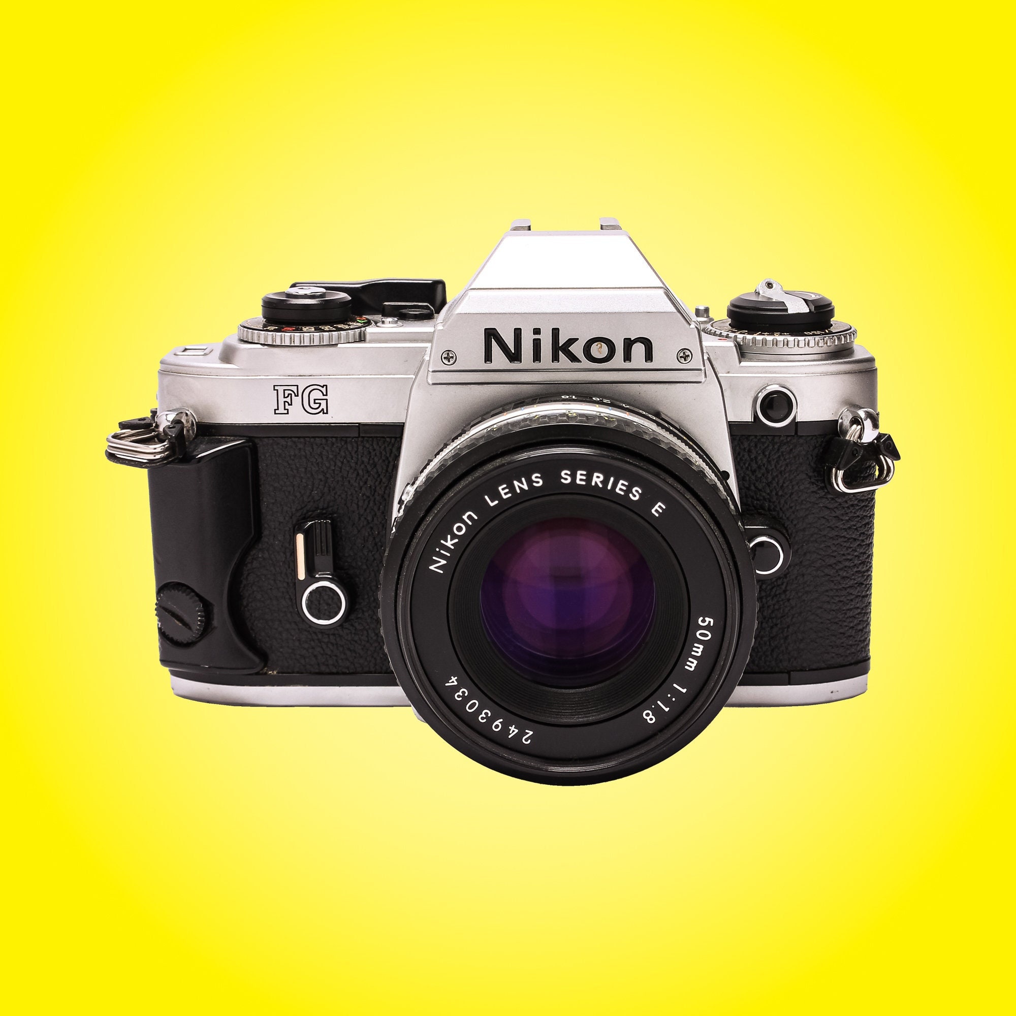 Nikon 50mm Lens NIKKOR FG | Film Camera Series f⁄1.8 AF with E Z f