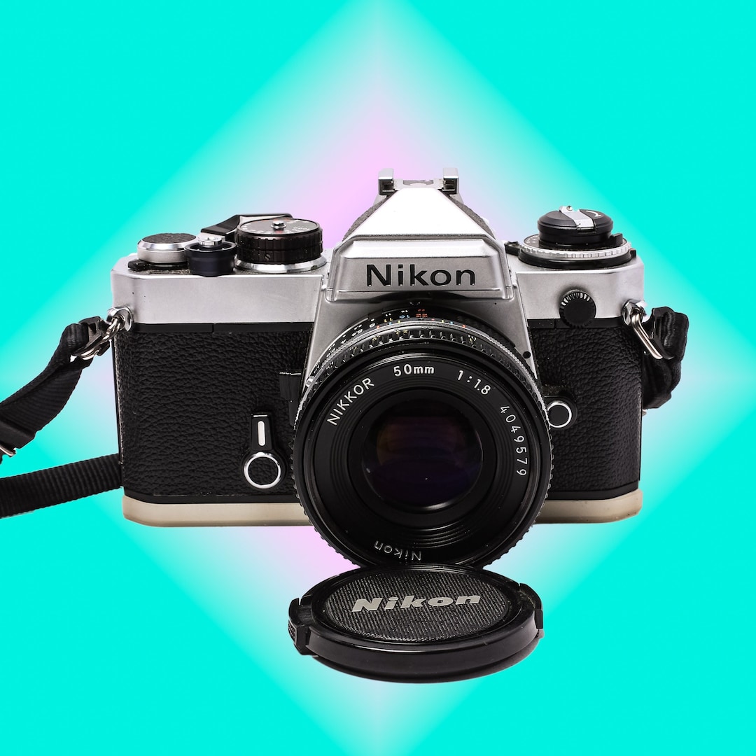 Exceptionally Nice Nikon FE Camera With 50mm F1.8 Ais Nikkor Etsy
