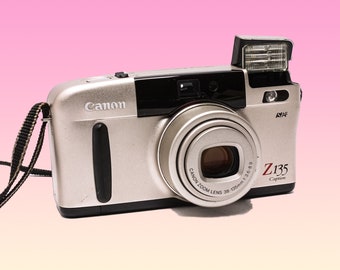 Canon Sure Shot Z135 Caption Point and Shoot 35mm Camera
