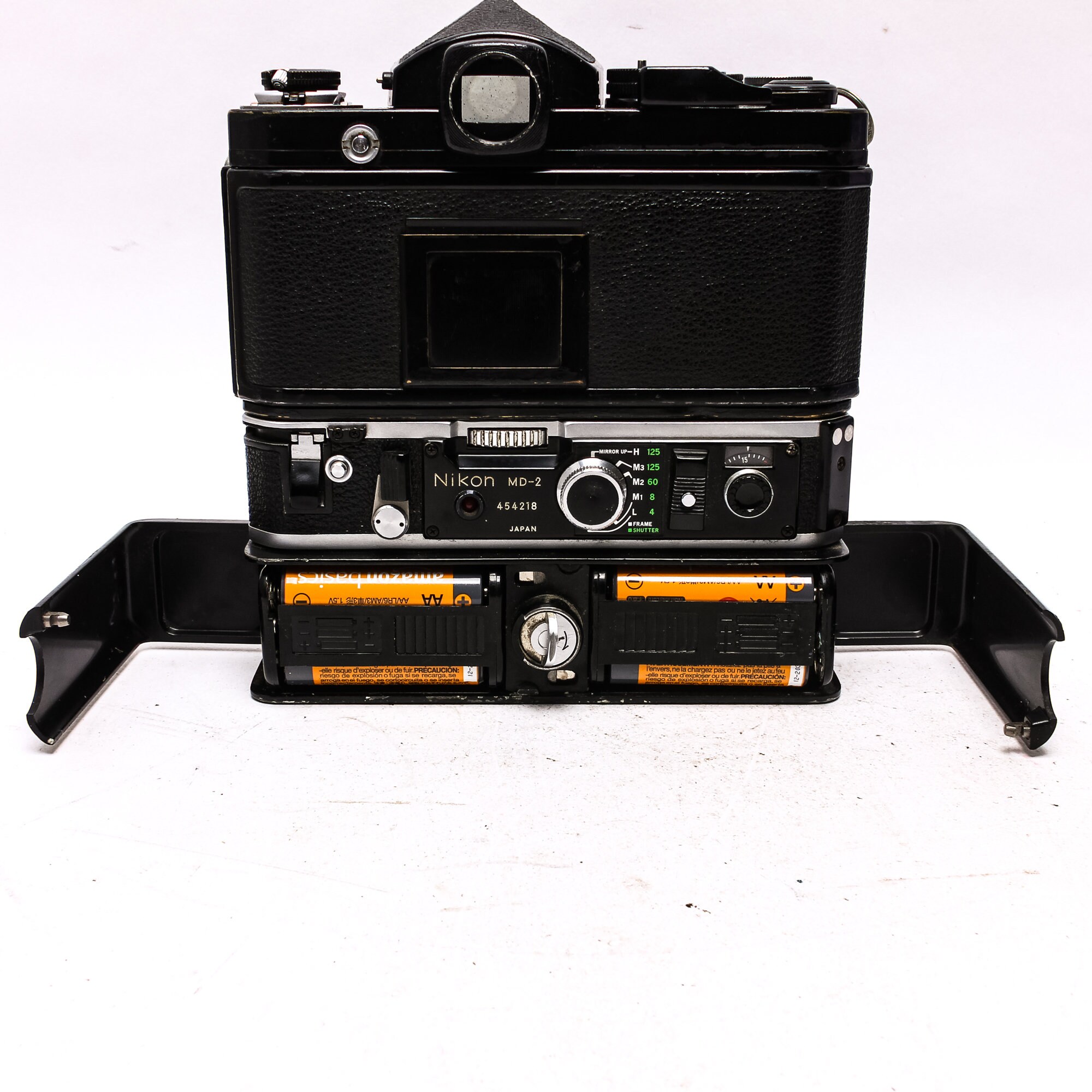 Nikon F2 Black W/de-1 Prism, MD-2 / MB-1, 50mm F1.4 Nikkor Nikon F2 Black W/de-1 Prism, MD-2 / MB-1, 50mm F1.4 Nikkor