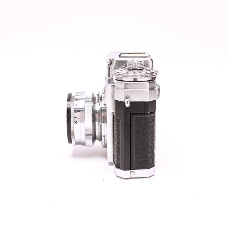 Zeiss Contax IIIa Color Dial Camera with 50mm F2 Sonnar Lens, An Exceptionally Fine 35mm Rangefinder image 5