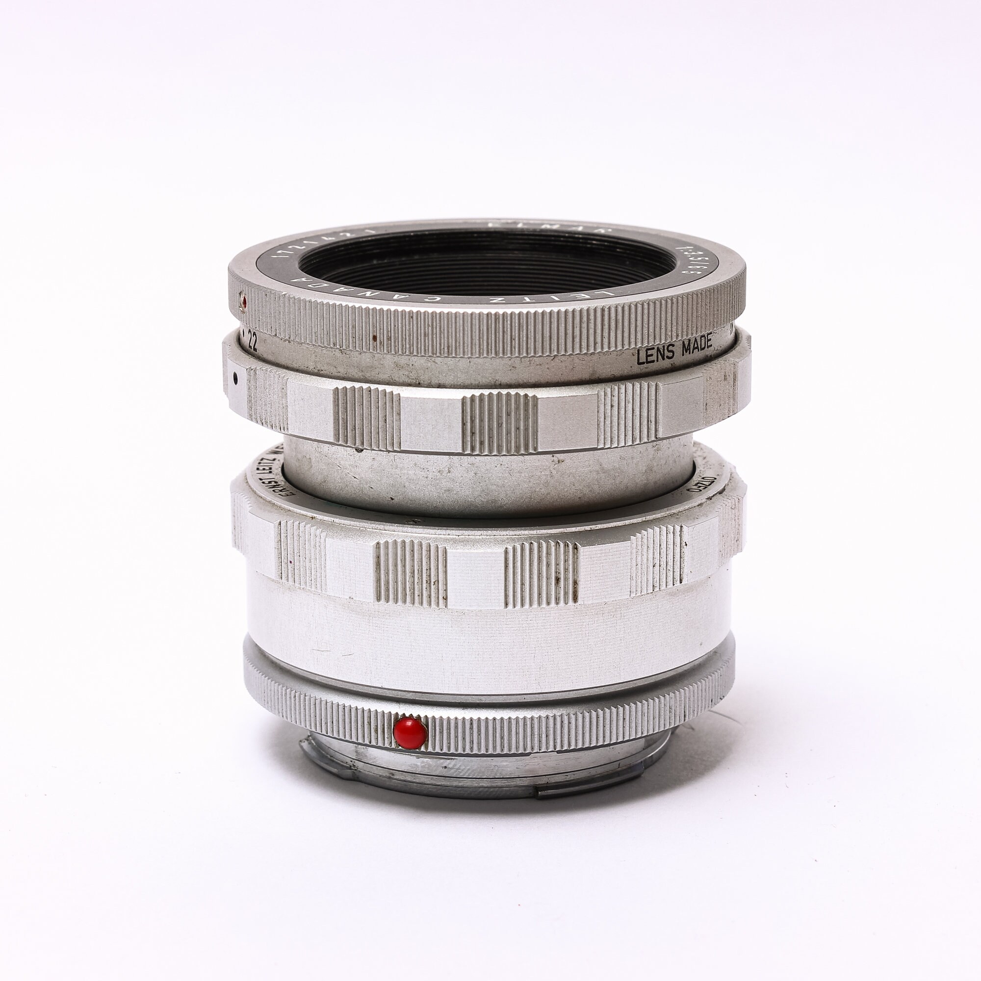Leica 65 mm F3.5 Elmar と OTZFO / 16464 フォーカスマウント これ