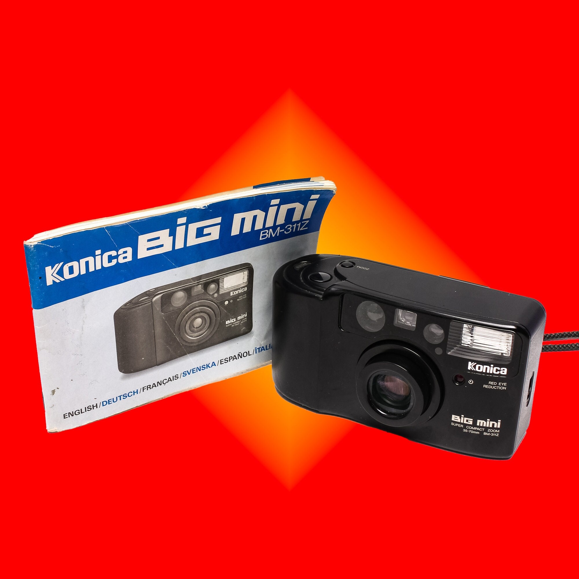 コニカ BIG mini SUPER COMPACT ZOOM BM-311Z Konica Big Mini 311 Z