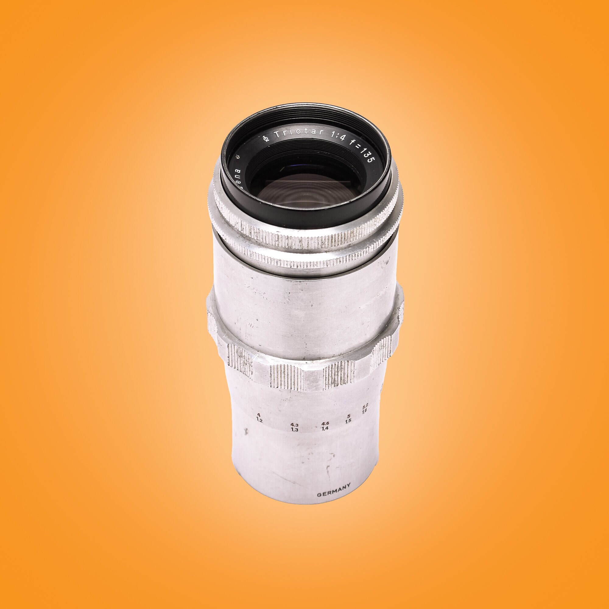 カールツァイス Carl Zeiss jena Triotar 135mm F4 M42 MOUNT SPIRAL: Carl Zeiss Jena Triotar 135mm F4(M42)