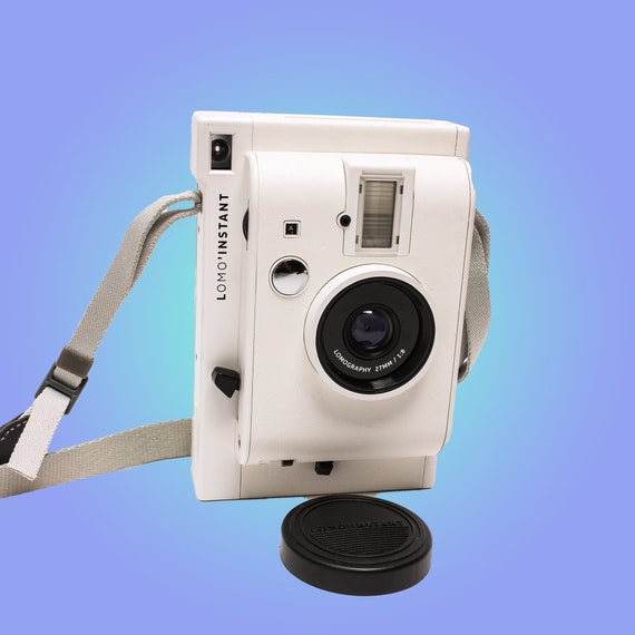 Fotocamera Istantanea Lomo'Instant Bianca – Creativa, Grandangolare E Con Filtri Colore Per Scatti Unici