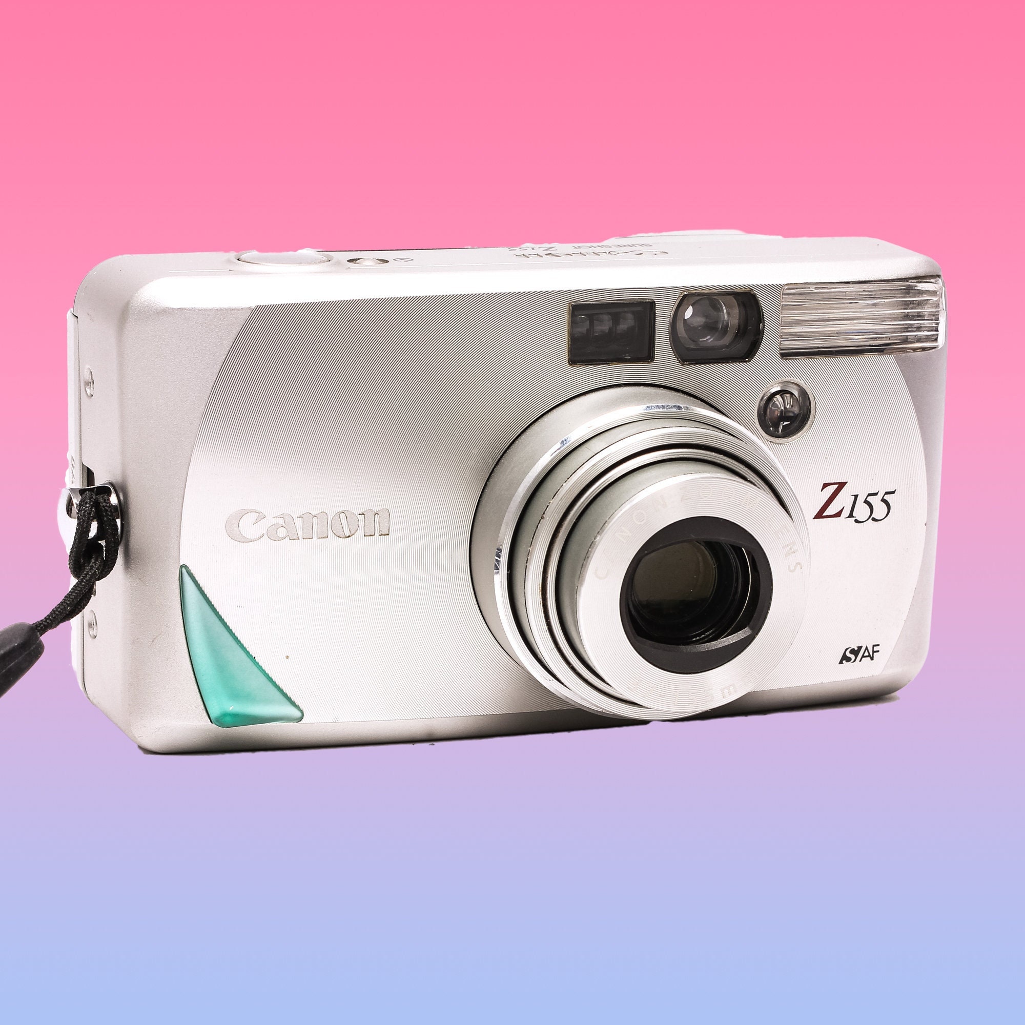 キャノンcanon Z155 SURE SHOT フィルムカメラ　動作品 キャノンcanon Z155 SURE SHOT フィルムカメラ 動作品 - メルカリ