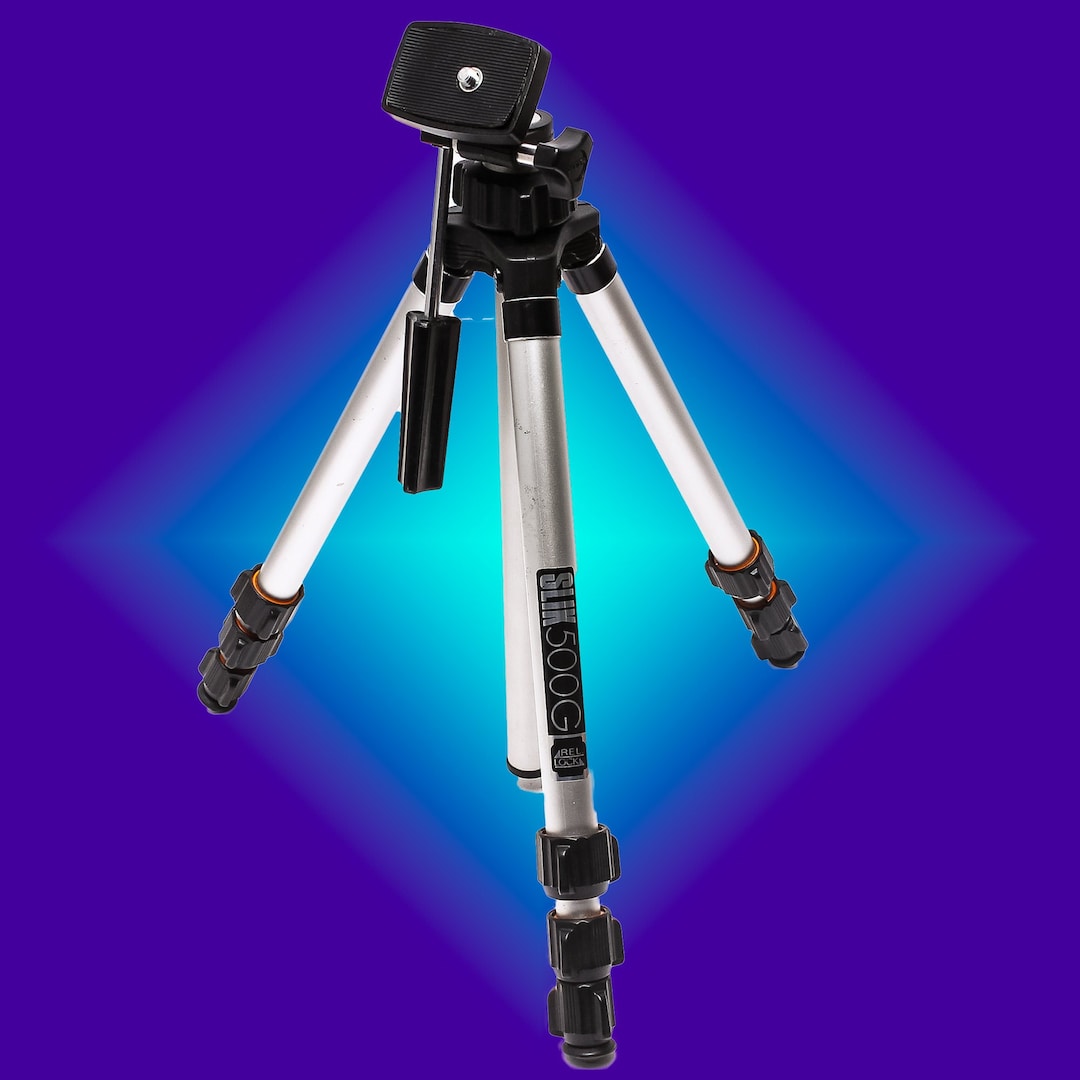 Slik 500G Vintage Super Compact Tripod 45 Tall 18oz 500grams Great for