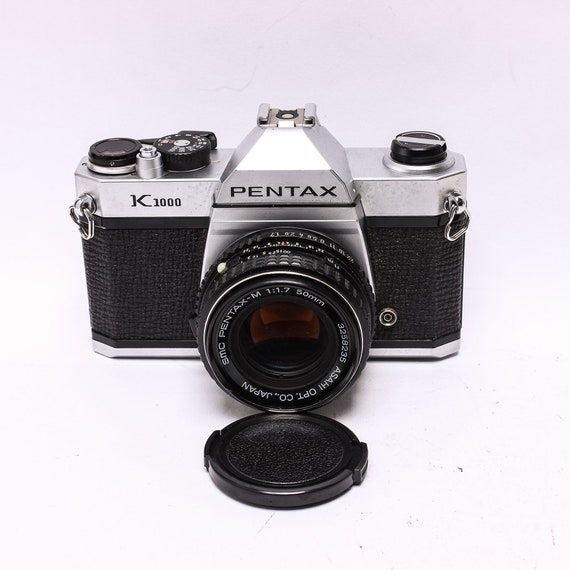 Asahi Pentax K1000 Camera + SMC Pentax-m 50mm F2 Standard