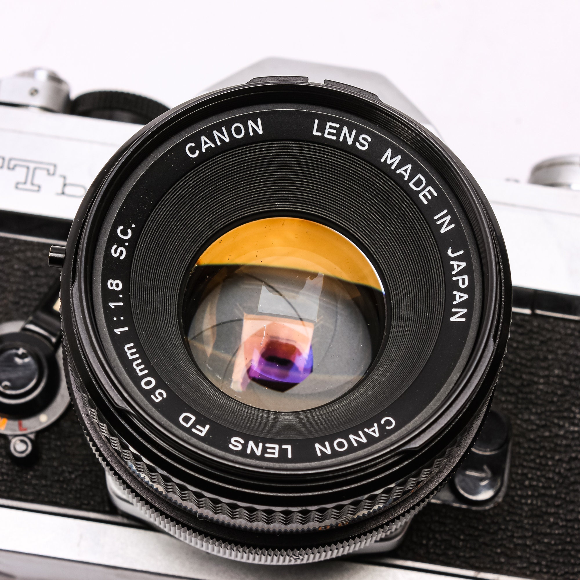 Restoring a Vintage Canon FTb Camera with FD 50mm 1.8 Lens