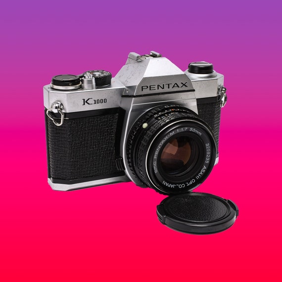 完動品作例有 PENTAX K1000/SMC PENTAX-M 50mm F2 Pentax K1000 SMC Pentax M 50mm F2 - Fully Working Made in