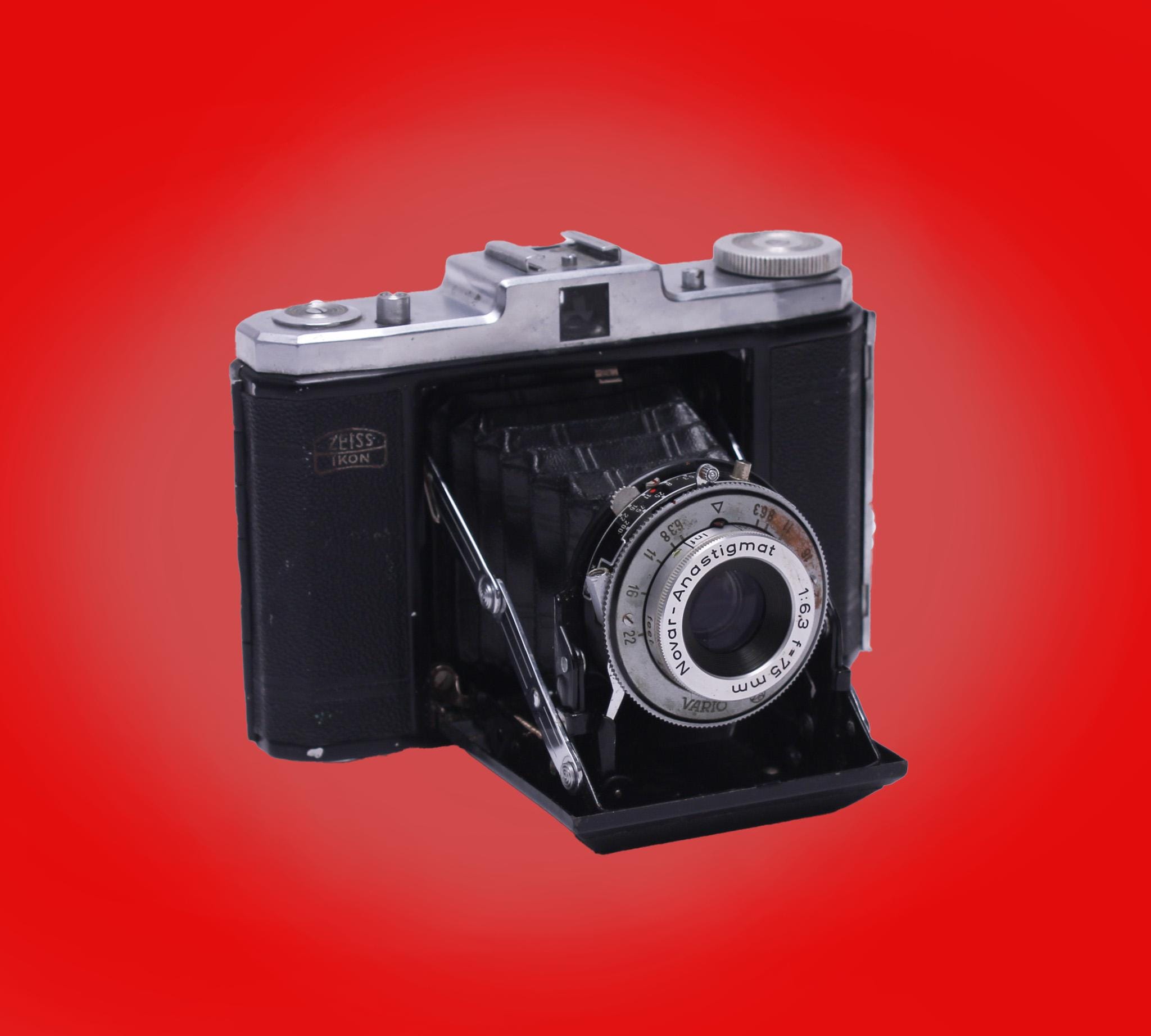 Zeiss Nettar 517/16 6X6cm Folding Medium Format Camera, Great Shooter, Film  Ready!