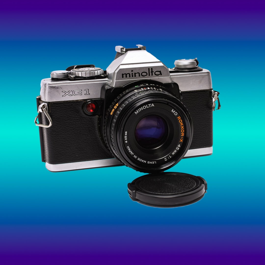 Minolta XG1 With 45mm F2 Lens Nice Starter or Student 35mm Camera