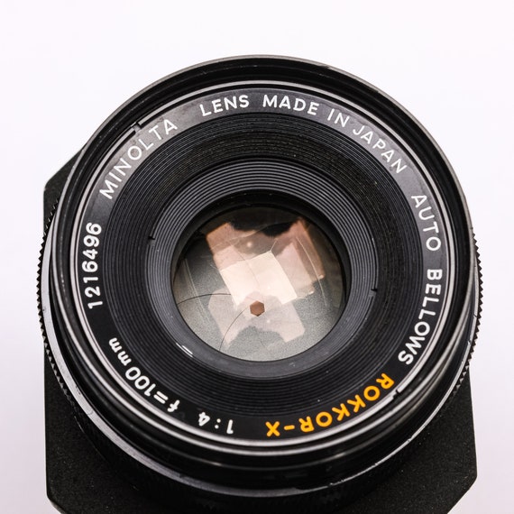 Minolta 100mm F4 MC Auto-bellows Rokkor-x, Beautiful Bellows Minolta 100mm F4 MC Auto-bellows Rokkor-x, Beautiful Bellows