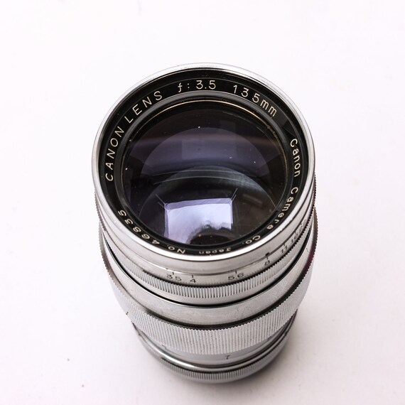 美品Canon 135mm F3.5 III ライカＬ３９レンズ整備済 美品Canon 135mm F3.5 III ライカL39レンズ整備済