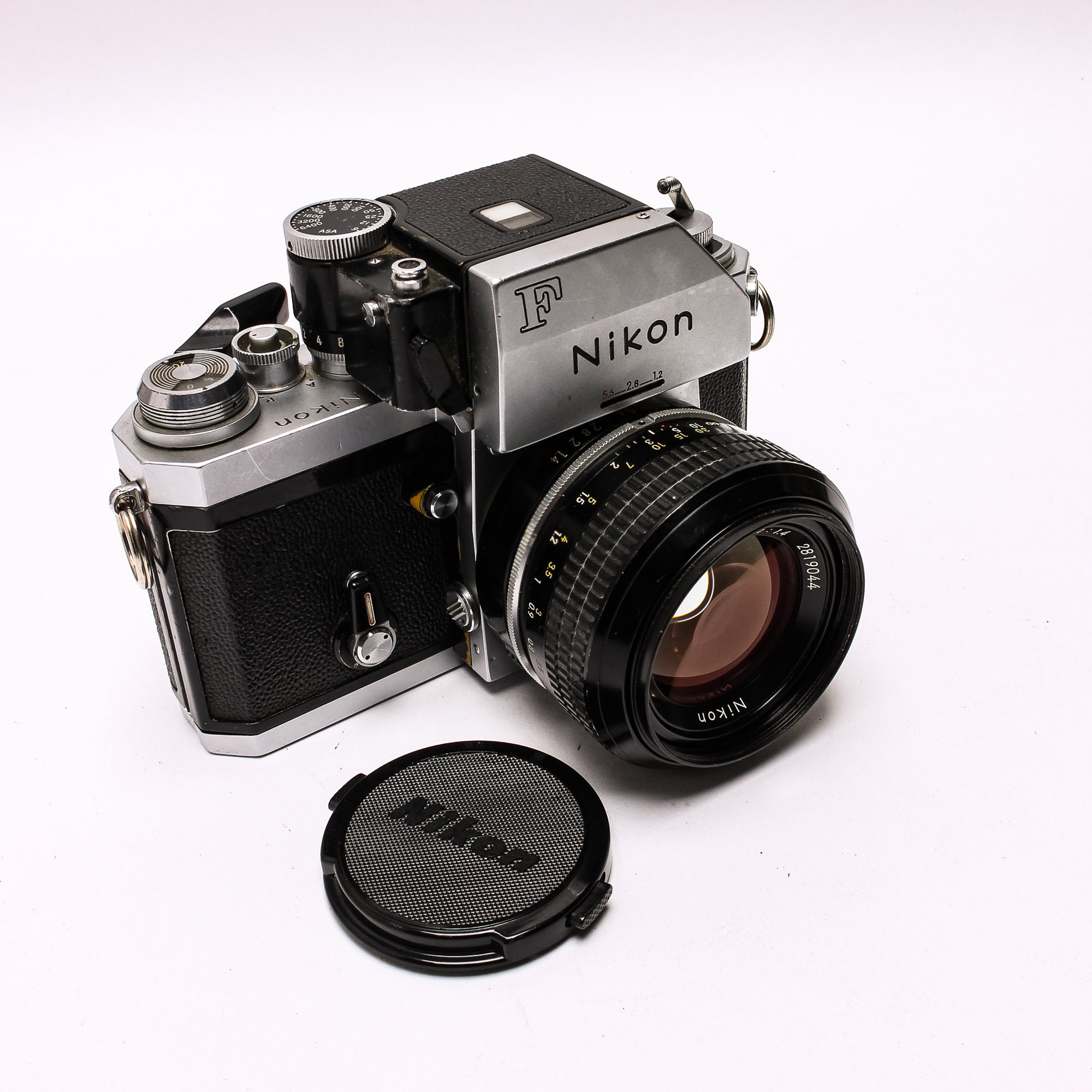 Nikon F Apollo FTn ファインダー付き、50 mm F1.4 Nikkor SC レンズ