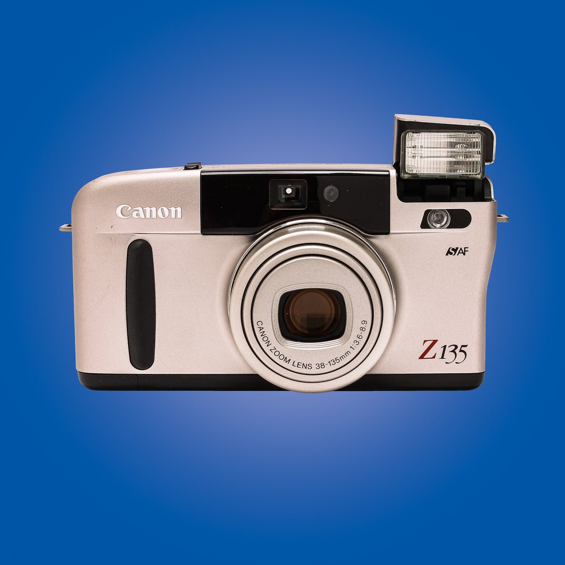 Canon Sure Shot Z135 Caption Point and Shoot 35mm Camera Etsy