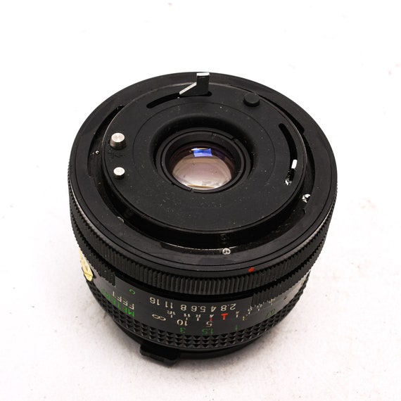 Vivitar Canon FD Mount 28mm F2.8 Wide Angle MC Close Focus Lens - Etsy