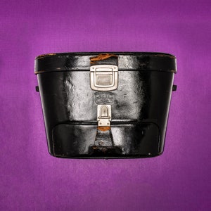 Zeiss Ikon 20.7842 Leather Universal Contarex Case for 3 Lenses and Accessories