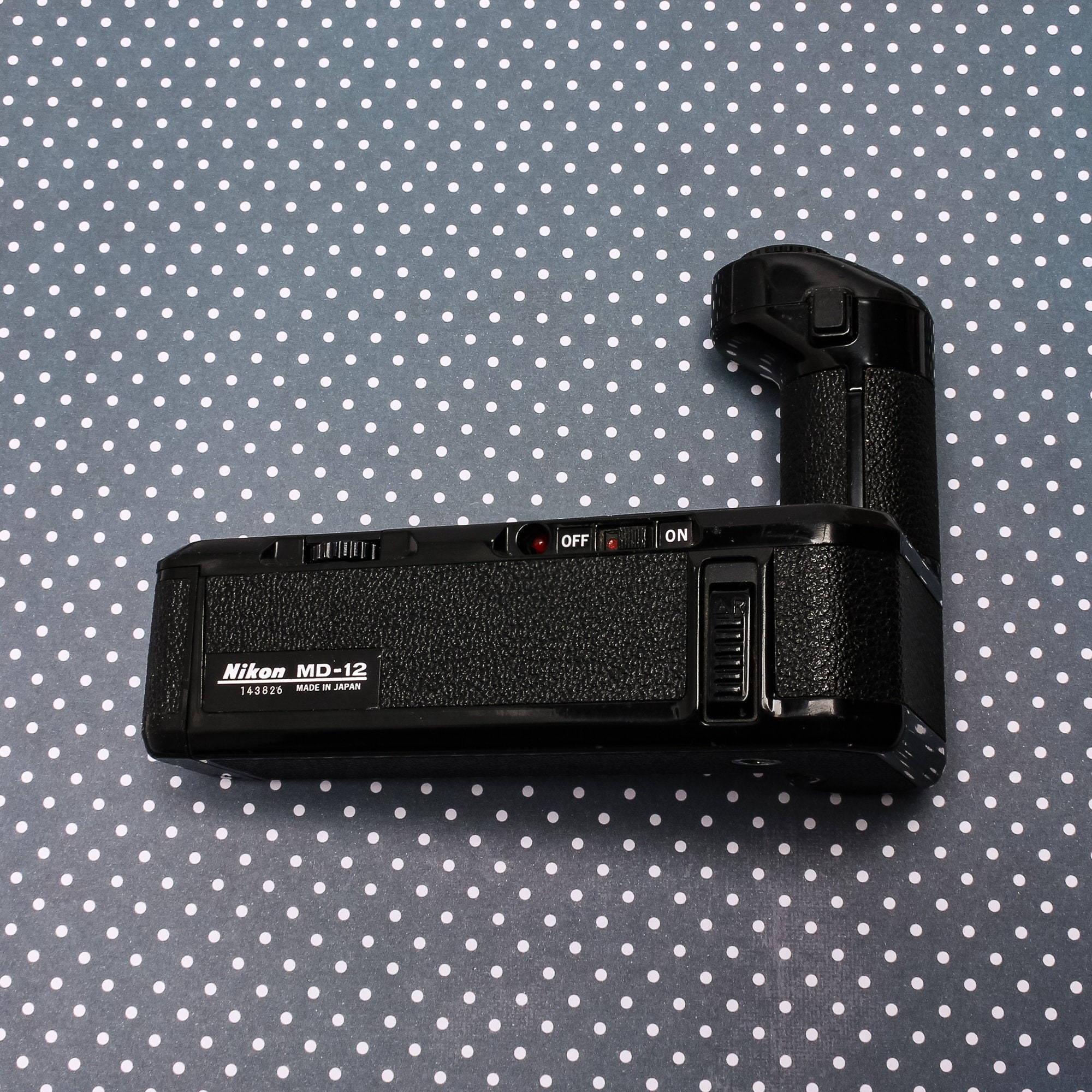 Nikon MD-12 Motor Drive for Your Fm, FE, Fm2, Fe2, Fm3a or FA