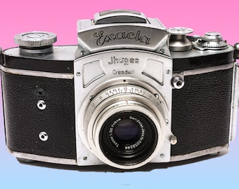Ihagee Exa V1 With Zeiss Tessar 50mm F3.5, Vintage 35mm Film