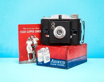 Neat Ansco Flash Clipper 616 Camera - Boxed