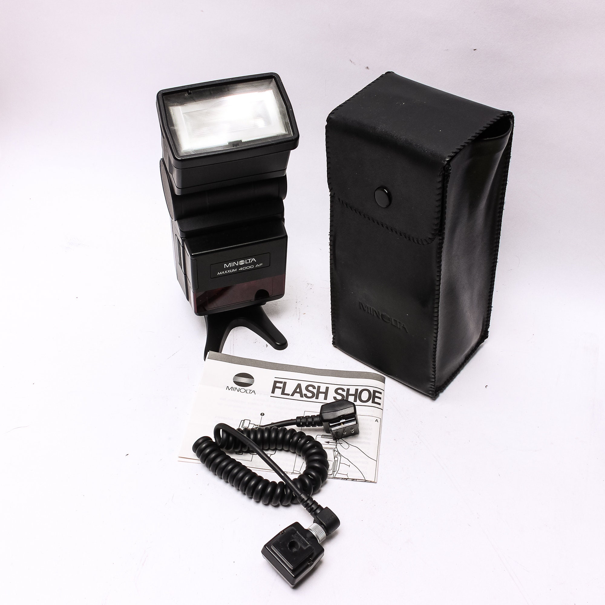 MINOLTA MAXXUM FLASH 2800 AF Guía del Propietario Manual de